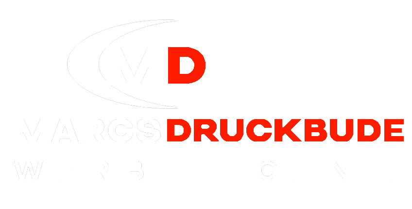 Logo von Marcs Druckbude. Textilveredelung und Werbetechnik in den Regionen Hamm und Unna